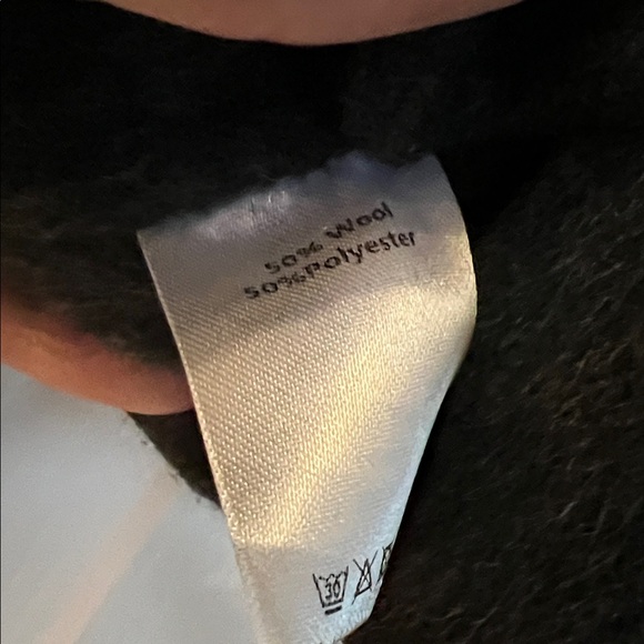 Elegant charcoal  Blazer with Gold Accent buttons - Picture 3 of 4